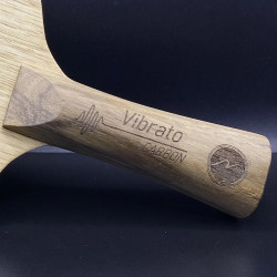 Bois Vibrato Carbone - Bois de tennis de table artisanal | Offensif+
