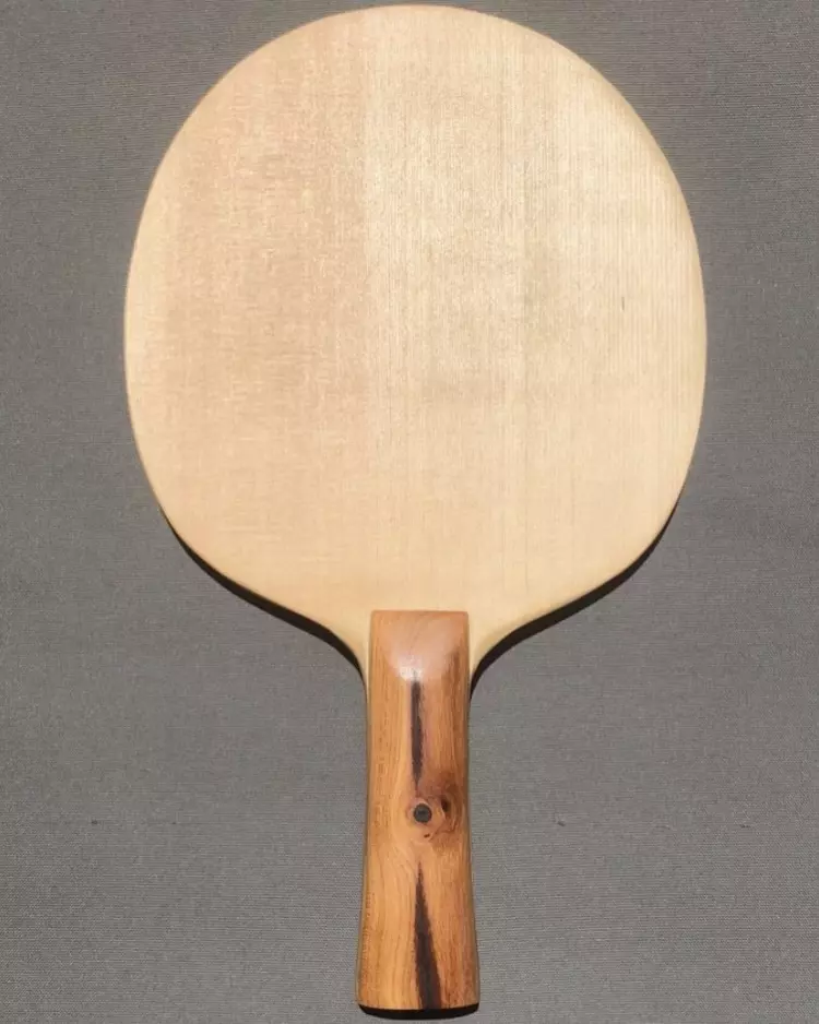Bois de Tennis de Table artisanal français - NBlades - raquette de Ping Pong Kiso Hinoki 1pli - cyprès japonais 6